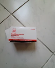 Povidone-hisopo de yodo para toallitas individuales, almohadilla quirúrgica antiséptica de algodón desechable para el cuidado de las heridas, Kits de primeros auxilios