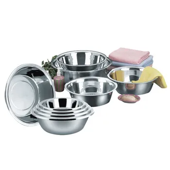 Bowl 45 cm stainless steel Kamille, kml-4304
Bowl 45 cm stainless steel Kamille, kml-4304