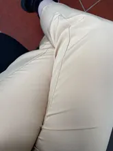 Za-pantalones de talle alto para mujer, pantalón de oficina a la moda, color Beige, elegante, con botones y cremallera, informales, color rosa, primavera 2021