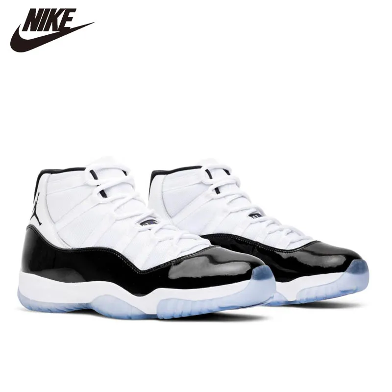 Originals Nike Air Jordan 11 Retro Men Women Basketball Shoes CAP AND GOWN 25TH ANNIVERSARY BRED CONCORD Sports Sneakers Originals Nike Air Jordan 11 Retro Men Women Basketball Shoes CAP AND GOWN 25TH ANNIVERSARY BRED CONCORD Sports Sneakers