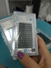 Yelix L Curl extensiones de pestañas 8-15mm mezcla de mate de visón pestañas extensión individuales pestañas L +/LU/M rizo maquillaje pestañas falsas