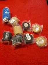 Vendaje autoadhesivo impermeable para terapia médica, cinta muscular para las articulaciones de los dedos, Kit de primeros auxilios, vendaje elástico para mascotas de 2,5-10cm, 1 Uds.