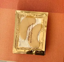 InniCare, 20 piezas de cristal, colágeno, oro, máscara para los ojos, antienvejecimiento, ojeras, belleza acné, parches para el cuidado de la piel de los ojos, Cosméticos Coreanos