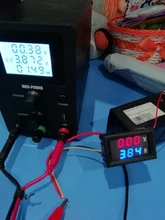 Voltímetro de alta calidad, amperímetro azul + rojo LED Amp doble Digital, medidor de voltímetro DC 100V 10A