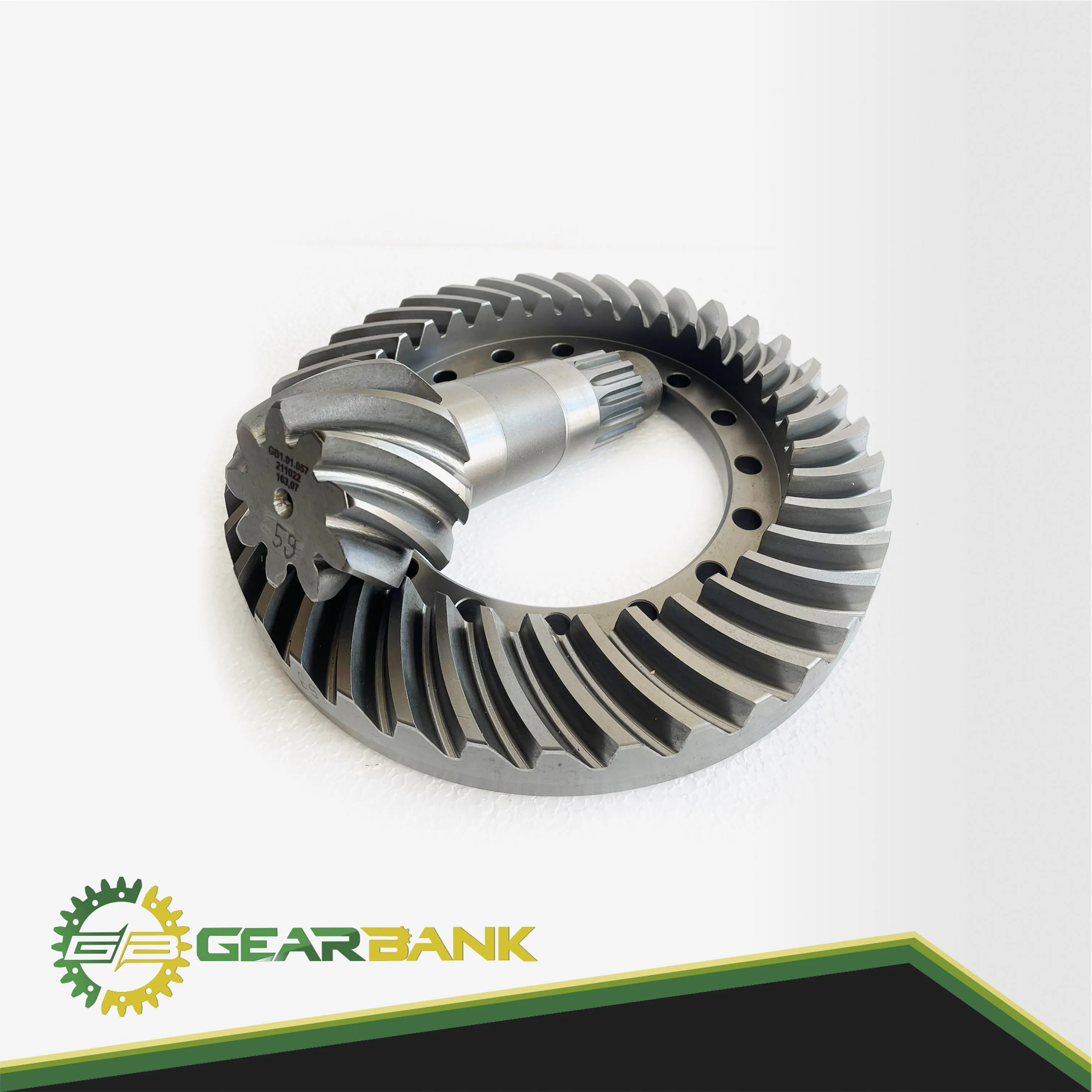 Spiral Bevel Gear Set Crown Wheel Reference OEM 11103215 Z9/38 Compitable To Volvo Tractor Differential Conical Gear Kit
Spiral Bevel Gear Set Crown Wheel Reference OEM 11103215 Z9/38 Compitable To Volvo Tractor Differential Conical Gear Kit