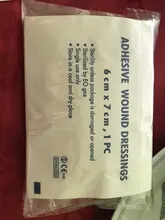 20 PCS impermeable de apósitos pasta estéril desechable pasta vendaje gasa nueva pieza no tejida gran tirita