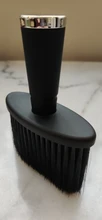 Brochas de barbero para pelo profesional, cepillo negro suave para pelo, cepillo de barba, herramienta de estilismo de peluquería