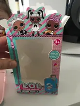 L O L. ¡Sorpresa! Lol dolls-juguetes sorpresa, muñeca de oro negro original, caja ciega Manual, modelo de muñeca, juguete, regalo de cumpleaños, envío aleatorio