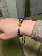 Pulsera ajustable con sistema Solar de piedra Natural, pulsera con cuentas de galaxia del universo, ocho planetas, regalo para novia
