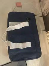 Sólido japonés bolsos de viaje de Oxford bolsa de los estudiantes de la escuela Bookbags cuadrado individual de hombro bolsas