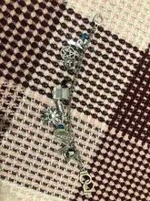 Pulsera SPN inspirada en la TV joyería Supernatural, brazalete de estrella, brazalete de espada, pulsera con cierre de garra de langosta, Sam, Dean, Winchester