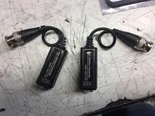 10 pares HD-CVI/HDVI/AHD pasivo transceptor de Video Balun Cable retorcido transmisor de Video Surviallance Cámara