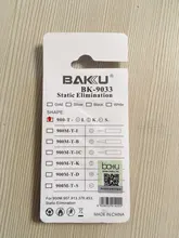 Puntas de hierro para soldar BAKU, cabezal de soldadura sin plomo, eliminación estática, 900M, 907, 913, 376, 453, 601D, 878L, 3 uds.