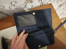 Cartera de cuero mate con doble cremallera para mujer, bolso de mano de día, cartera