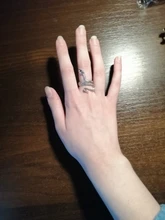 1 pieza nuevo europeo Retro Punk muy grandes espíritu anillo de serpiente de la personalidad de la moda estereoscópico anillo ajustable con apertura de la joyería