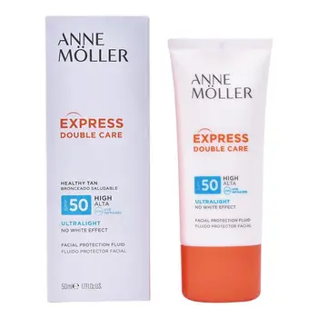 Sun Screen Lotion Express Double Care Anne Möller Spf 50 (50 ml)
Sun Screen Lotion Express Double Care Anne Möller Spf 50 (50 ml)