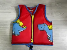 Megartico vida chaleco niños zwemvest voor niños flor estampado de tiburones vida kayak playa piscina PISCINA niño salvavidas