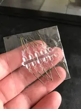 Accesorios de pesca de carpa con púas de cebo de Metal, 12 Uds., Pin de Boilies de picado con cebo de goma transparente de maíz, aparejo carpa de pelo, aparejo alimentador