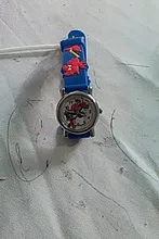 Reloj de dibujos animados para niños, cronógrafo de cuarzo con correa de goma 3d, regalo de hora