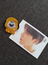 Nueva Kpop coreano Bangtan niños de dibujos animados Koala tela broches para las mujeres de arte vestidos de ropa con gorro decorar Pin 3,3 CM