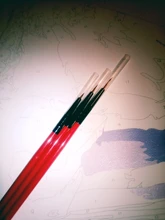 5/7/11mm clavo línea de arte pintura dibujo Flowder detallando delgada de Sripe red Pen manicura bricolaje herramientas 3 unids/set