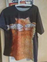 Camisetas estampadas en 3D con cuello redondo para mujer, camisetas Vintage para niña, camisetas de manga corta de talla grande