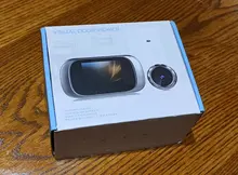 Timbre digital con pantalla a color LCD, 2,8 , con mirilla electrónica de 90º, para puerta