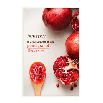 Fabric mask Innisfree it's real squeeze mask-pomegranate
Fabric mask Innisfree it's real squeeze mask-pomegranate