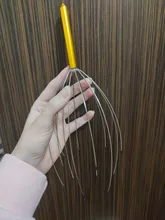 Masajeador relajante para la cabeza, masajeador relajante para el cuello, alivio del dolor de estrés, pulpo, cuero cabelludo, Spa, dolor de cabeza, estimula la circulación sanguínea