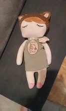 Metoo-conejo de peluche de felpa para niñas, conejo, ciervo, ballet, chica sirena, regalo de cumpleaños y Navidad