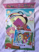 Manualidades de diamante para niños, rompecabezas, Material para guardería, manualidades, juguetes para niños, 5 uds., 04