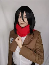 HAIRJOY Jet-Peluca de Cosplay, pelo sintético recto corto, fibra resistente al calor, color negro