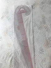 Regla de costura métrica de curva francesa multifunción de plástico, regla de medida a medida, regla de flexión de 360 grados, herramientas para la fabricación de ropa