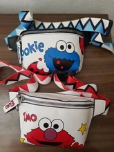 Riñonera de piel sintética con dibujos animados para mujer, práctica bolsa de pecho con forma de plátano, bolso cruzado a la cadera