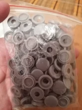 Juego de tapas protectoras para tornillos, paquete de cubiertas de botón para pijas, coberturas plásticas prácticas, protectoras de pernos, ideal para muebles en el exterior, equipo de decoración, 100 uds.