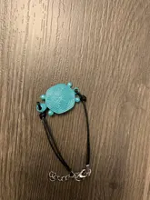 Hanreshe tortuga mariquita pulsera cuerda amuleto de mariquita joyas de moda brazaletes verde de Amistad pulsera de regalo de las mujeres