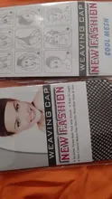 2 unids/lote pelo de Nylon neto de buena calidad del pelo de la peluca de las redes con elástico nueva moda redecilla malla para peluca tapones para las mujeres de composición abierta peluca Cap