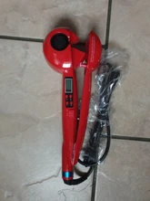 Rizador de pelo automático para mujer, rizador de pelo mágico LCD, rizador de pelo con Herramienta de Peinado de onda, calentamiento de cerámica