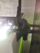 Conector de tubería de Tanque De Agua de plástico para acuario, soporte de montaje para pecera, entrada salida, extensible, accesorios para acuario, 1 unidad