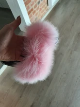Fur Slippers Rainbow-Shoes Flip-Flops Slides Furry Fluffy Girls Kids Summer Children