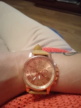 Reloj para mujer, números romanos, imitación de cuero, reloj analógico de cuarzo, reloj para mujer de alta calidad