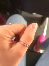 Anillo abierto con forma de corazón ahuecado para mujeres y niñas, joyería de amor de moda, ajustable, Color dorado y plateado