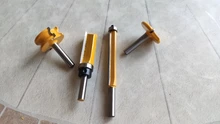 Plantilla de vástago de 8mm para carpintería, broca de enrutador, broca, fresa escariadora recta, recortadora de limpieza, cortador de espiga embellecedor empotrado, 1 ud.