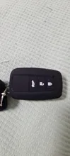 Gel de sílice clave set de fundas proteger de la cáscara de la piel para Toyota Camry Prius 2019 2020 CHR Corolla RAV4 remoto sin llave accesorio