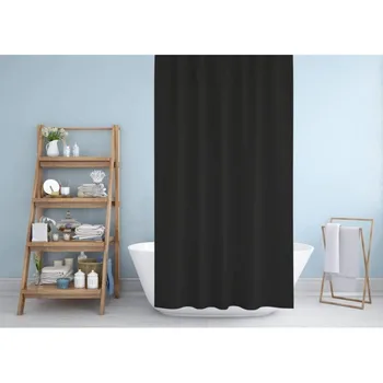 Zethome 0010 Black Shower Curtain 180 x 200 cm Modern Design Polyester Fabric Waterproof Washable Mould (71" x 78")
Zethome 0010 Black Shower Curtain 180 x 200 cm Modern Design Polyester Fabric Waterproof Washable Mould (71" x 78")