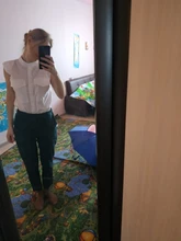 Womens Tops Blouses Padded Shoulder-Top Ootn-Stand-Collar Sleeveless Shirts Office Chic