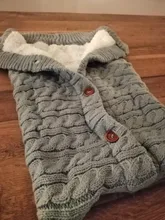 Saco de dormir cálido para bebé recién nacido, saco de dormir de invierno para bebé, manta para bebé