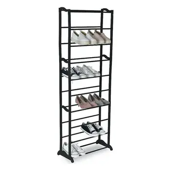 Shoe Rack Confortime Black (30 Pairs) (50 X 25 x 140 cm) 
Shoe Rack Confortime Black (30 Pairs) (50 X 25 x 140 cm)