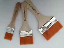 1 Uds. De pinceles de nailon para pintar el cabello, pintura al óleo, acuarela, agua, polvo, acrílico de polipropileno, diferentes tamaños, suministro de arte escolar