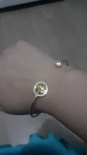 Pulsera de piedra blanca de circón para mujer, brazalete ajustable de árbol de la vida para mujer, brazalete de boda de oro rosa
